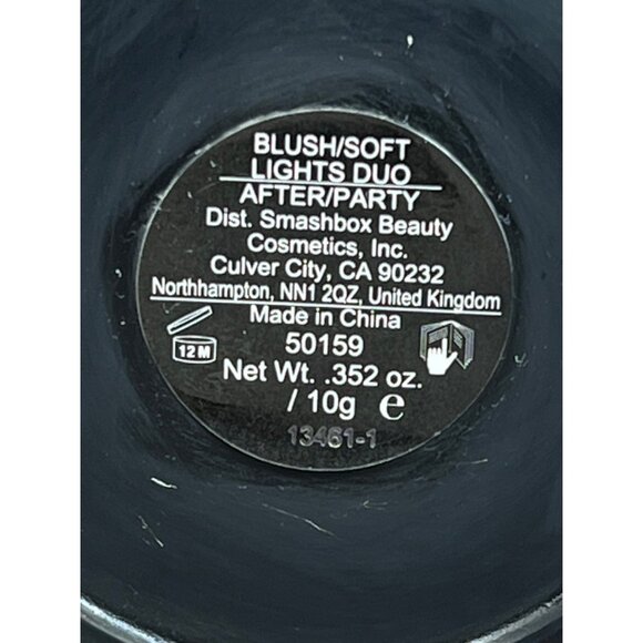 Smashbox AFTER PARTY  Blush Soft Lights Duo Compact New Full Size 0.352oz - NEW - Picture 3 of 4